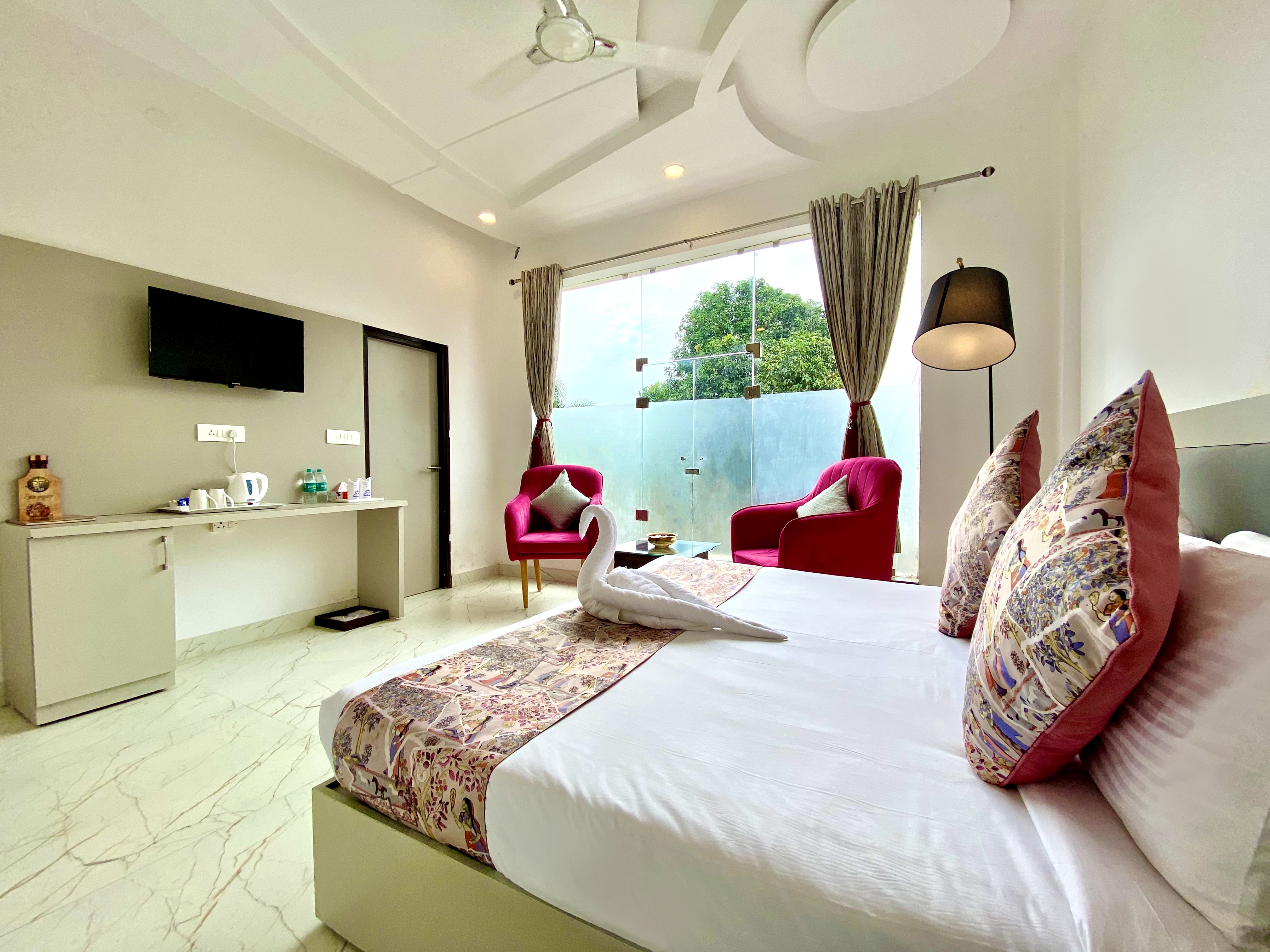 The Neeraj River Forest Resort Wellness Center Room