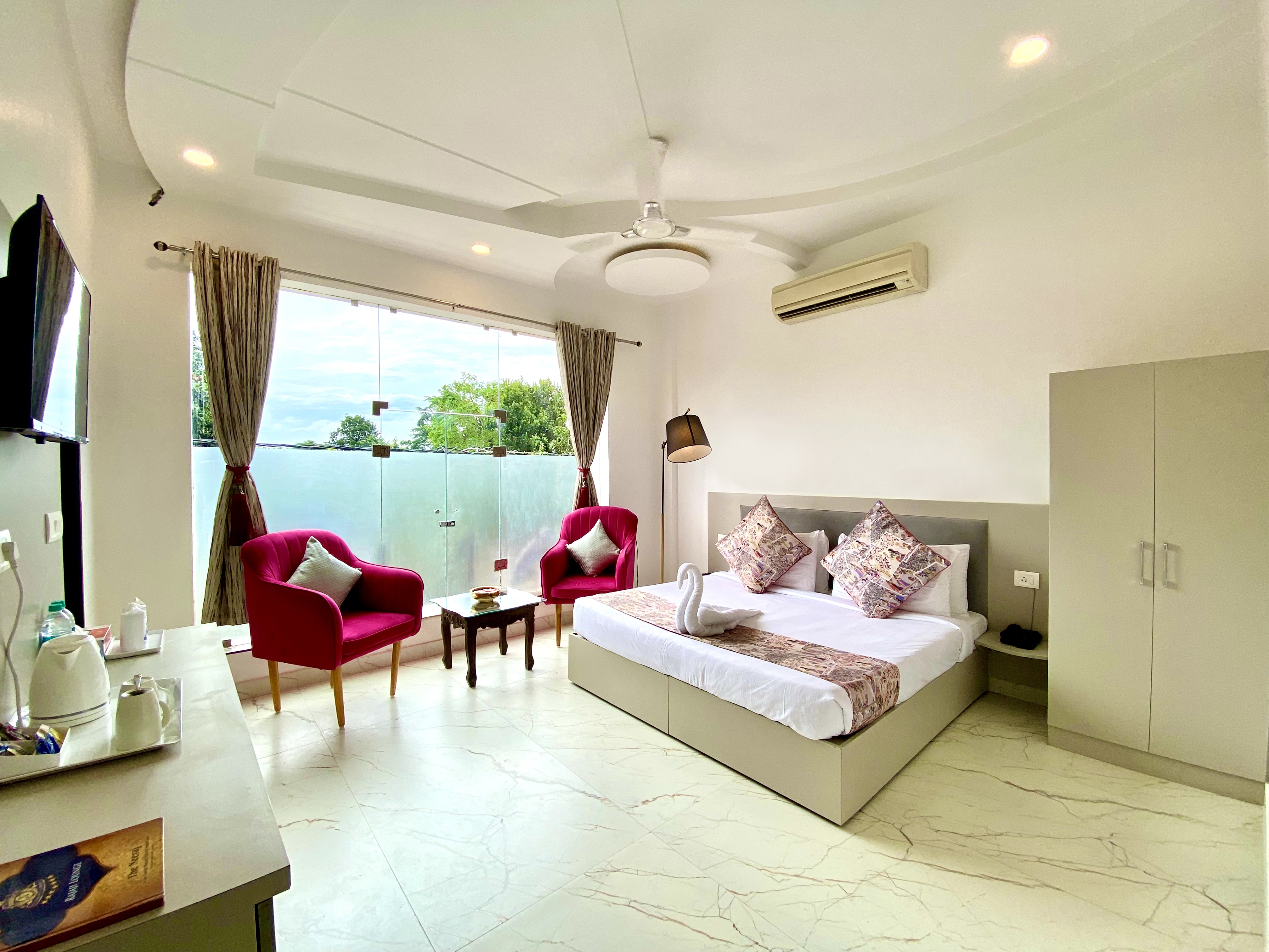 The Neeraj River Forest Resort Wellness Center Room