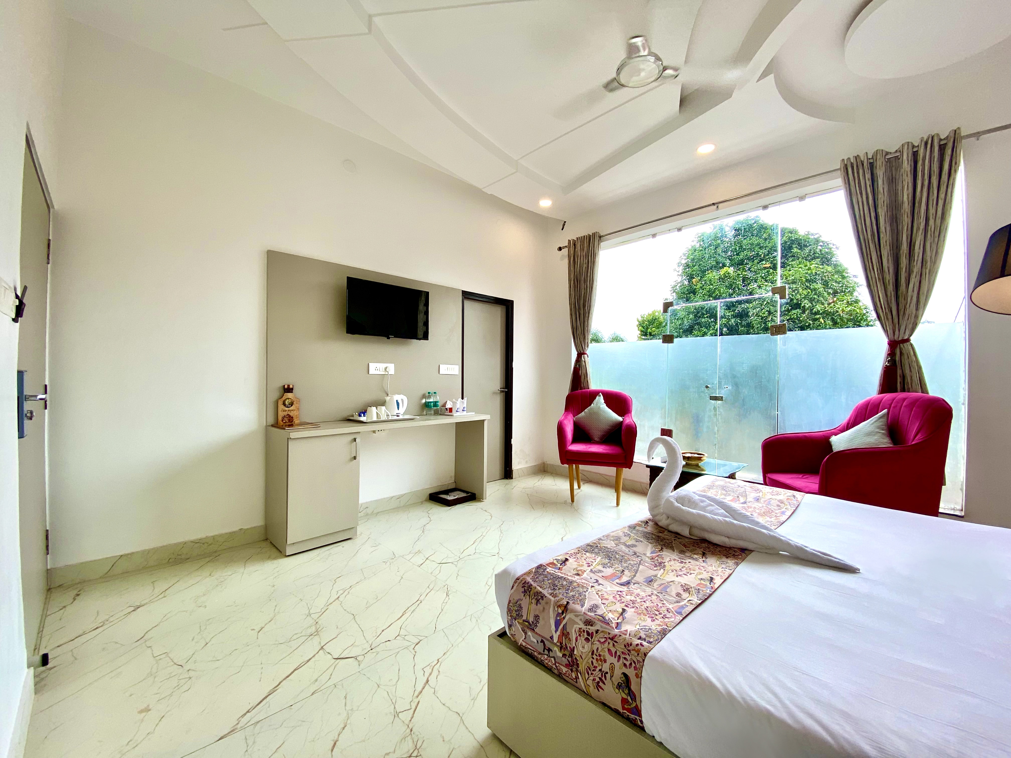 The Neeraj River Forest Resort Wellness Center Room