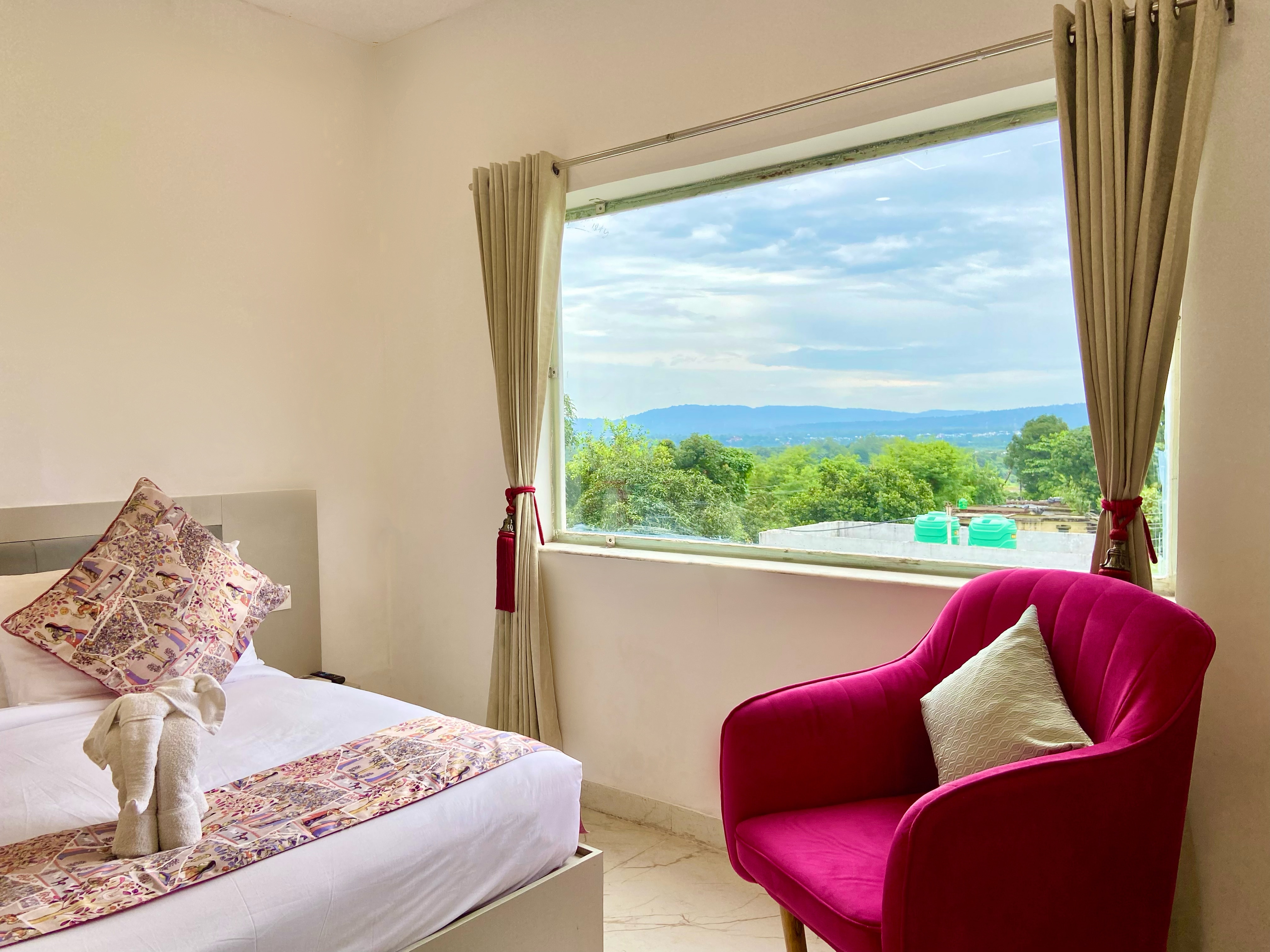 The Neeraj River Forest Resort Wellness Center Room