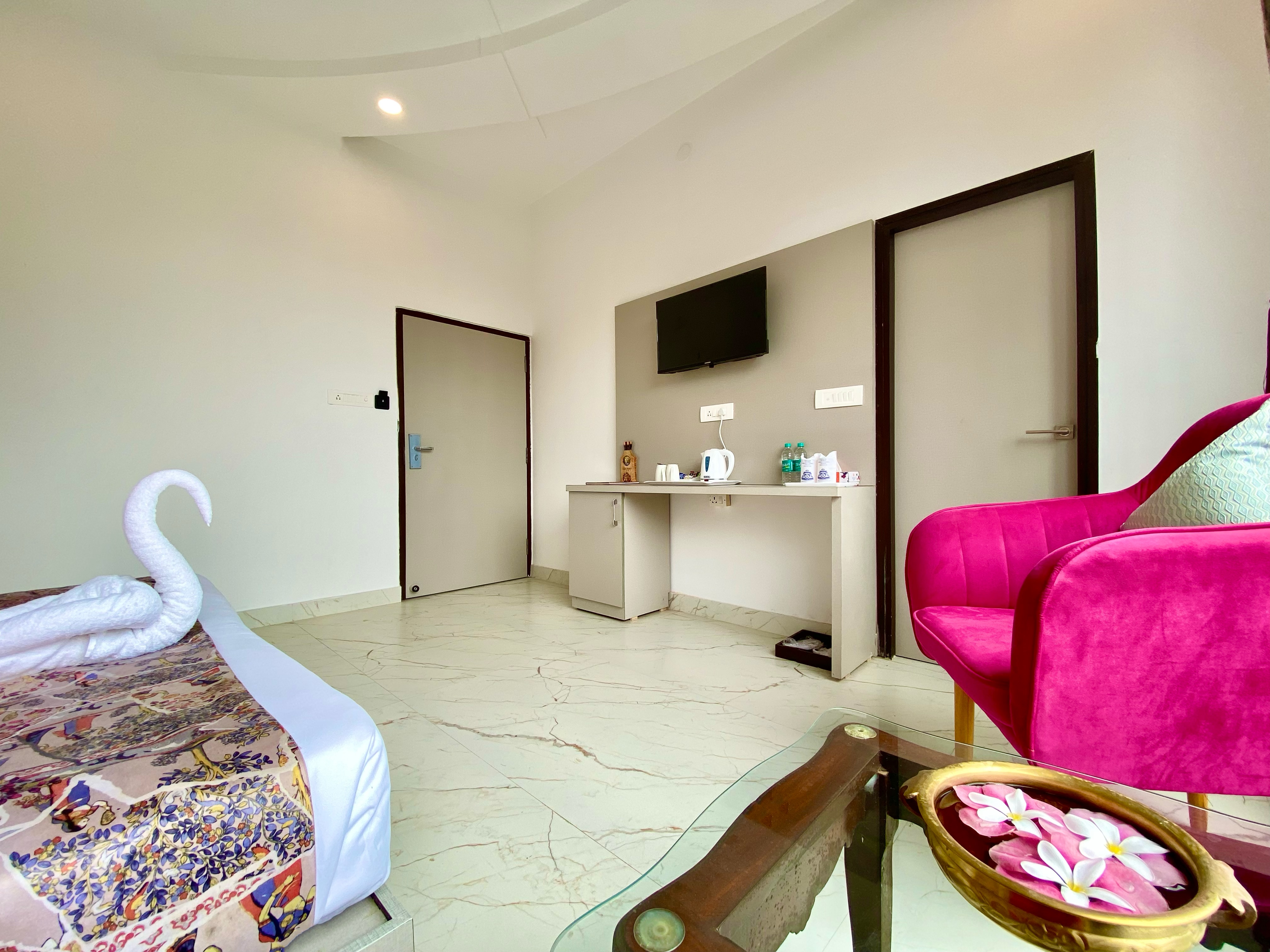 The Neeraj River Forest Resort Wellness Center Room