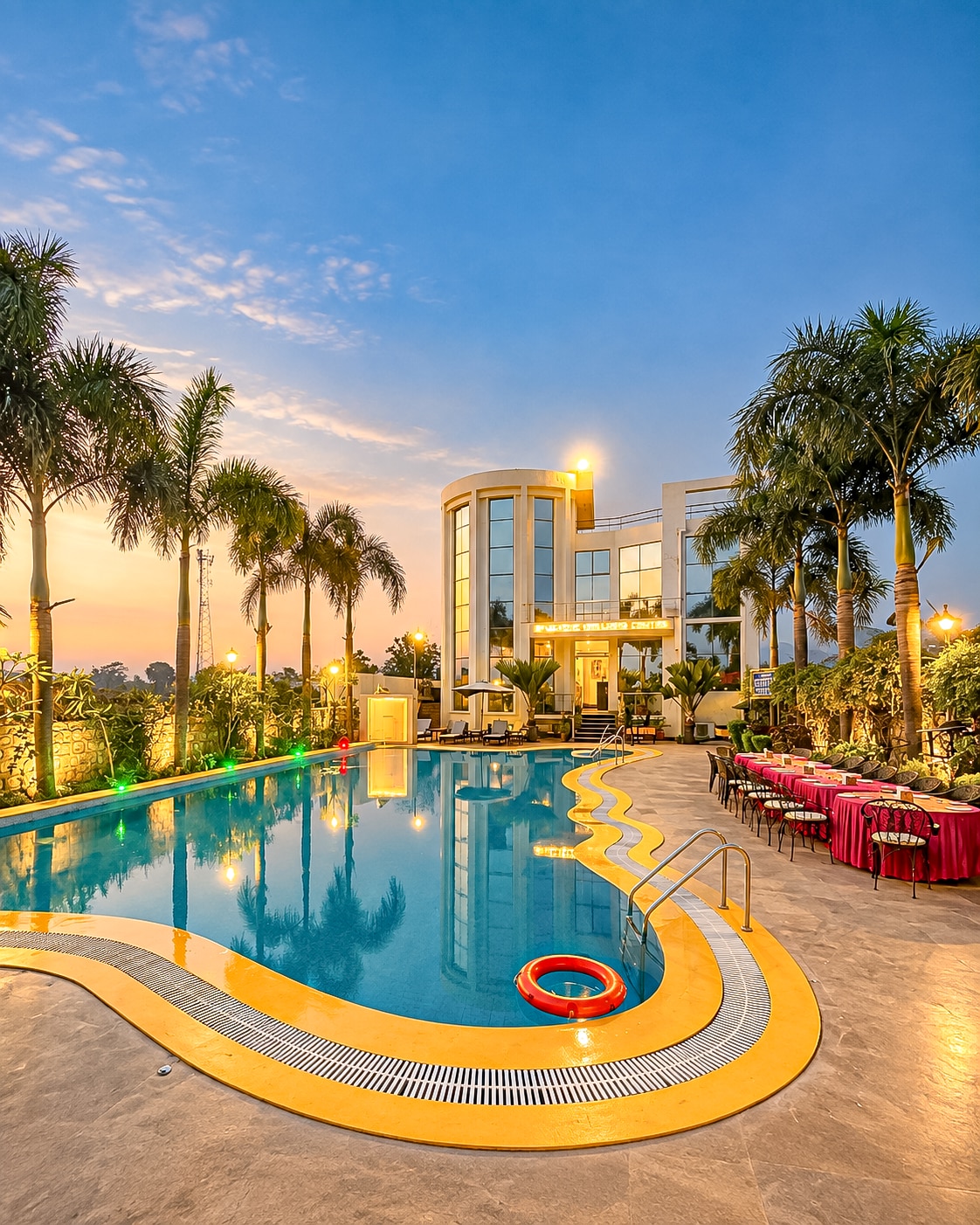 The Neeraj River Forest Resort Wellness Center Swimming Pool