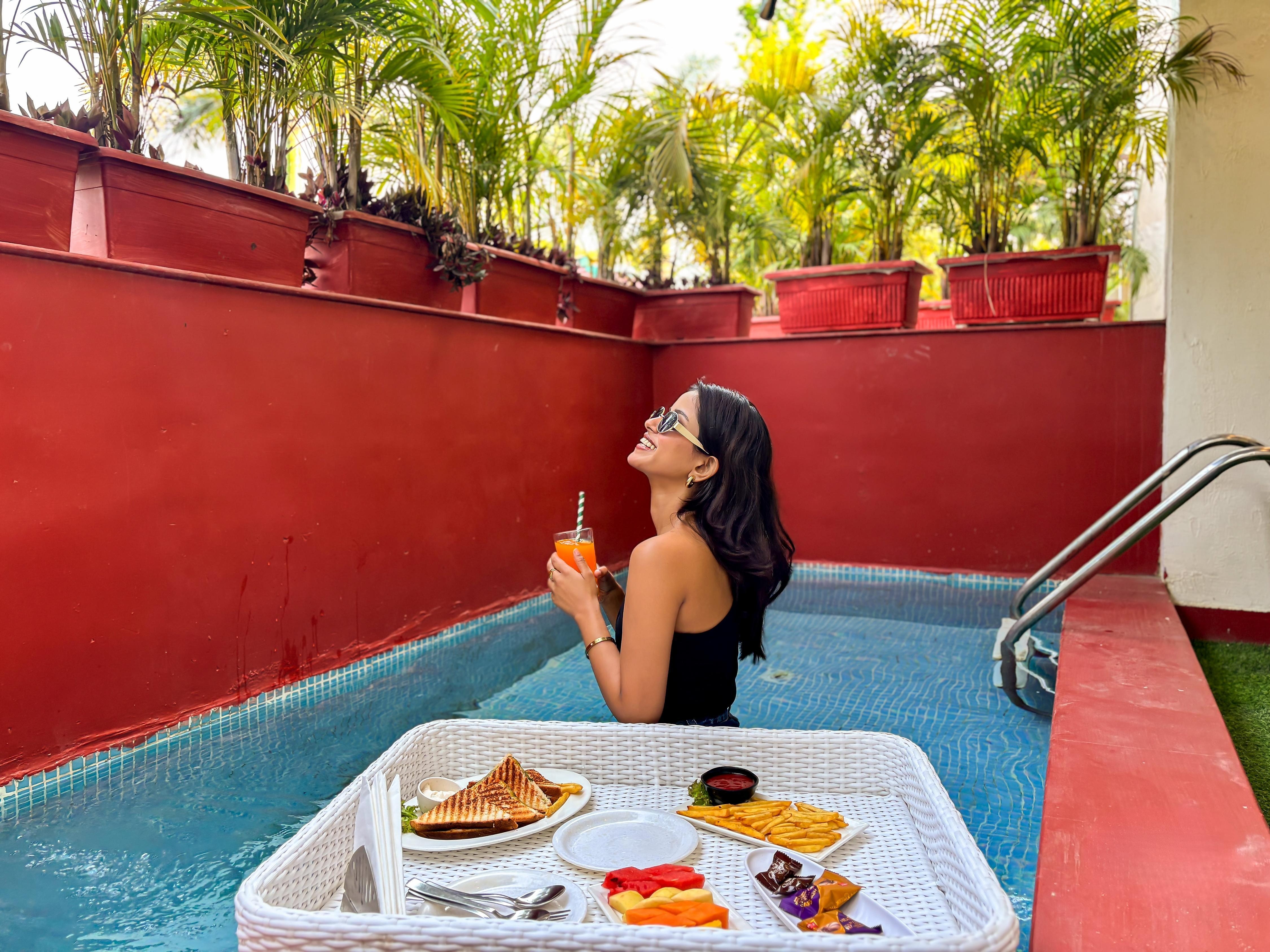The Neeraj River Forest Resort Wellness Center Swimming Pool