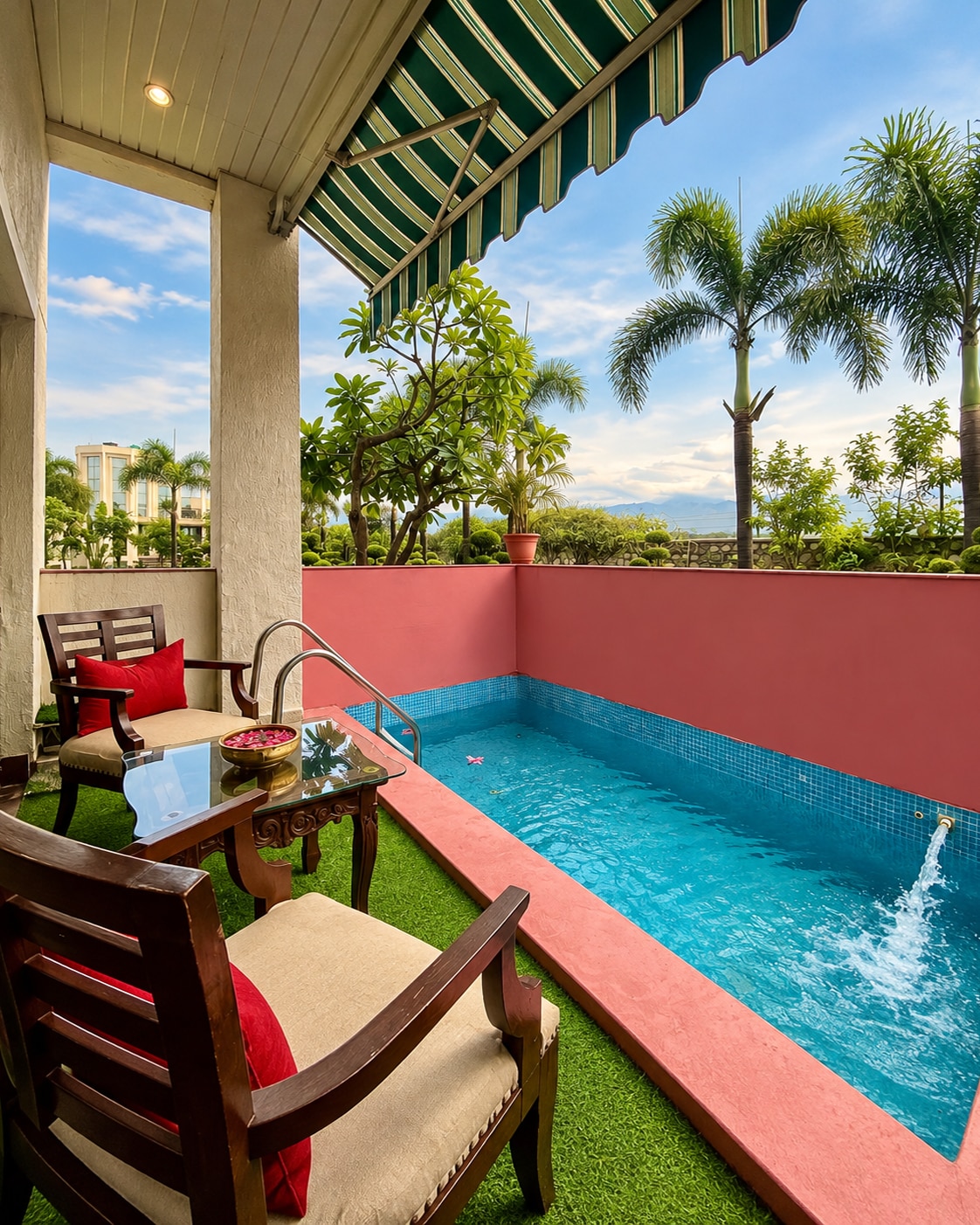 The Neeraj River Forest Resort Wellness Center Swimming Pool
