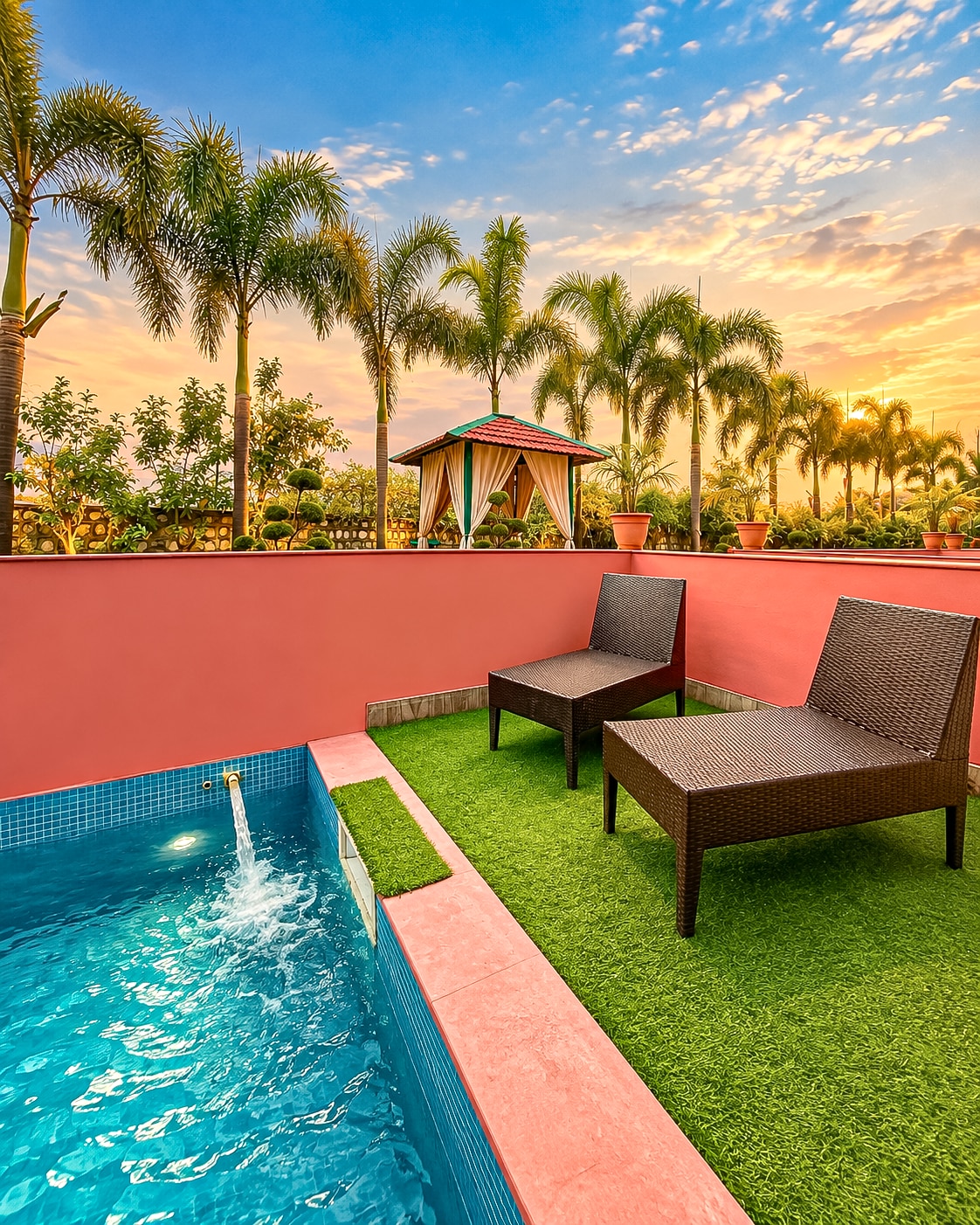 The Neeraj River Forest Resort Wellness Center Swimming Pool