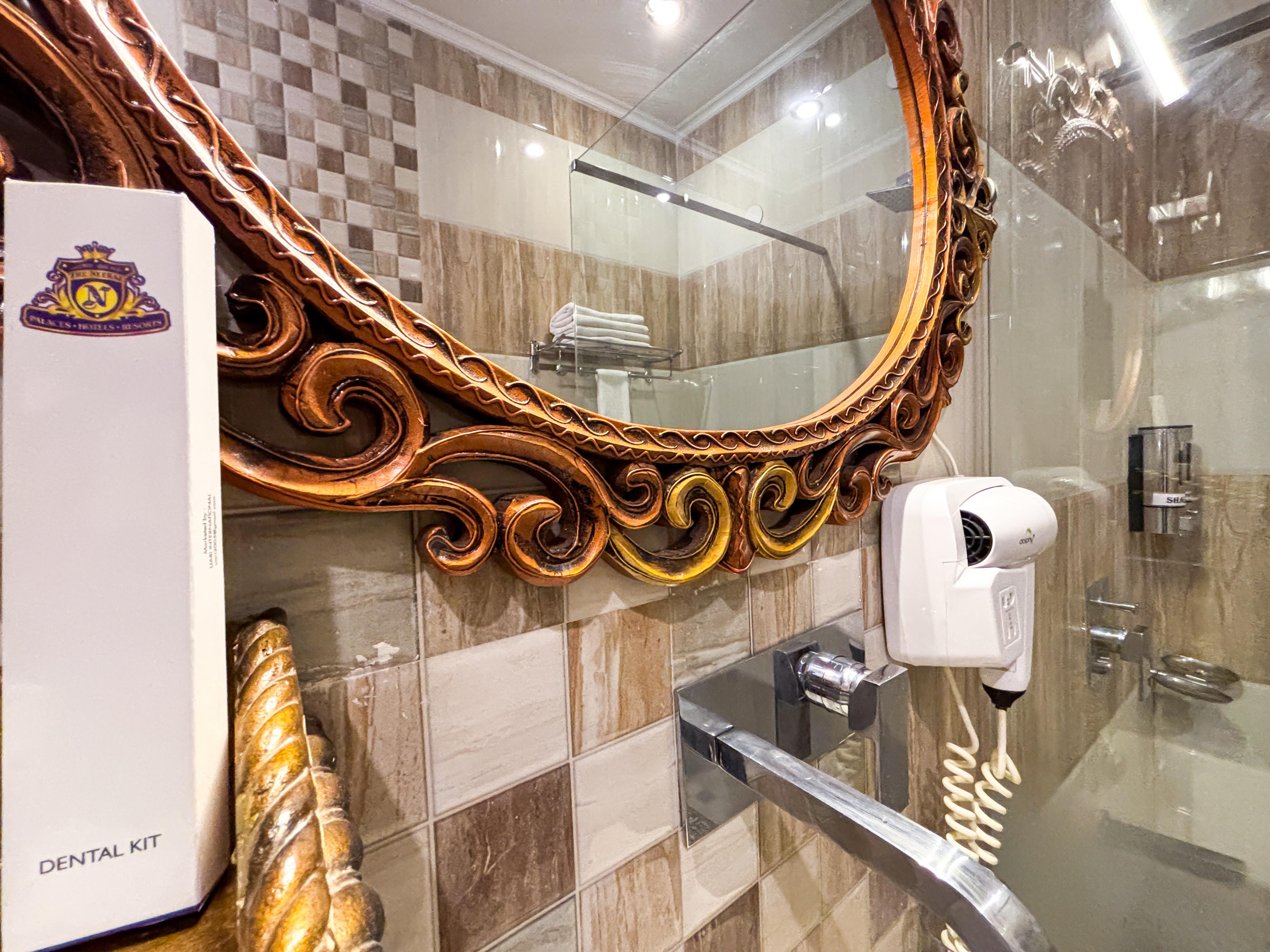 The Neeraj River Forest Resort Wellness Center Bathroom