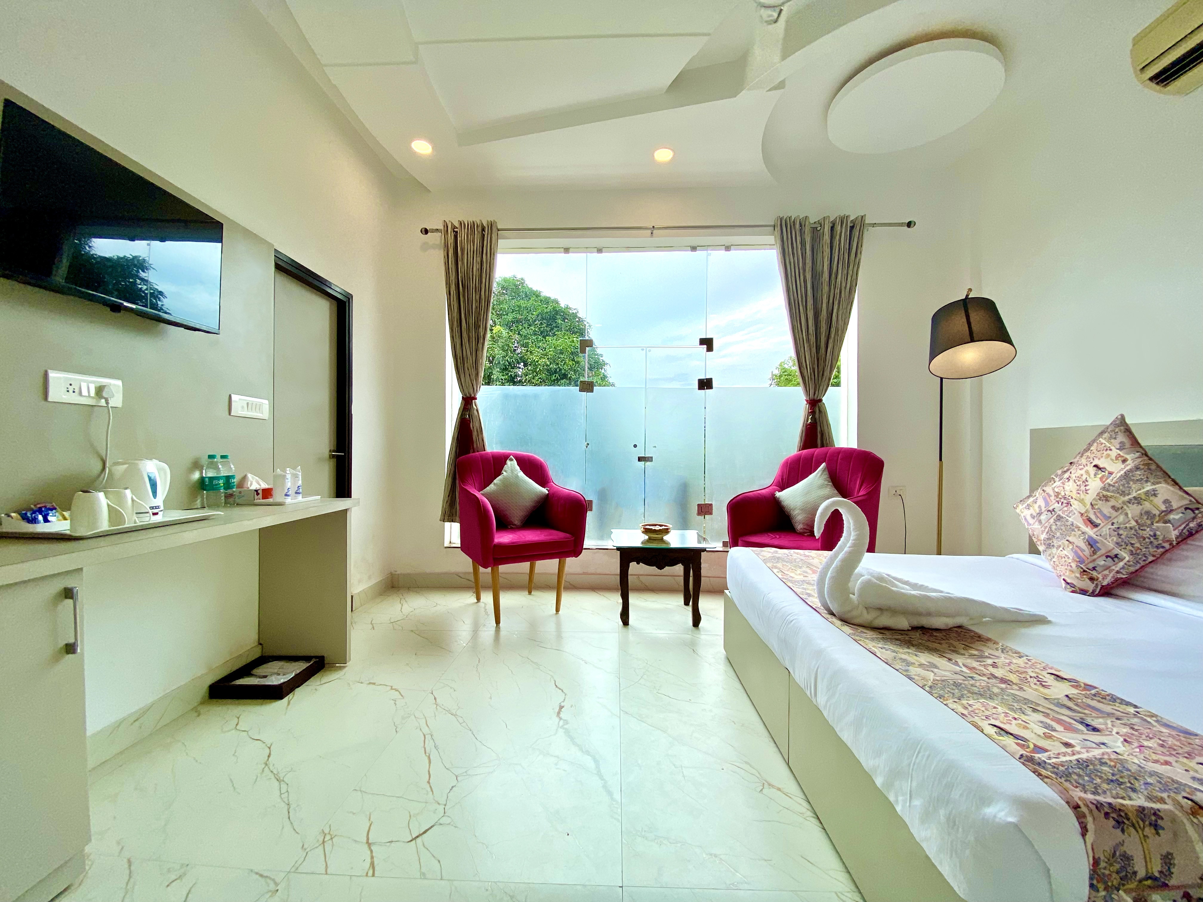 The Neeraj River Forest Resort Wellness Center Views
