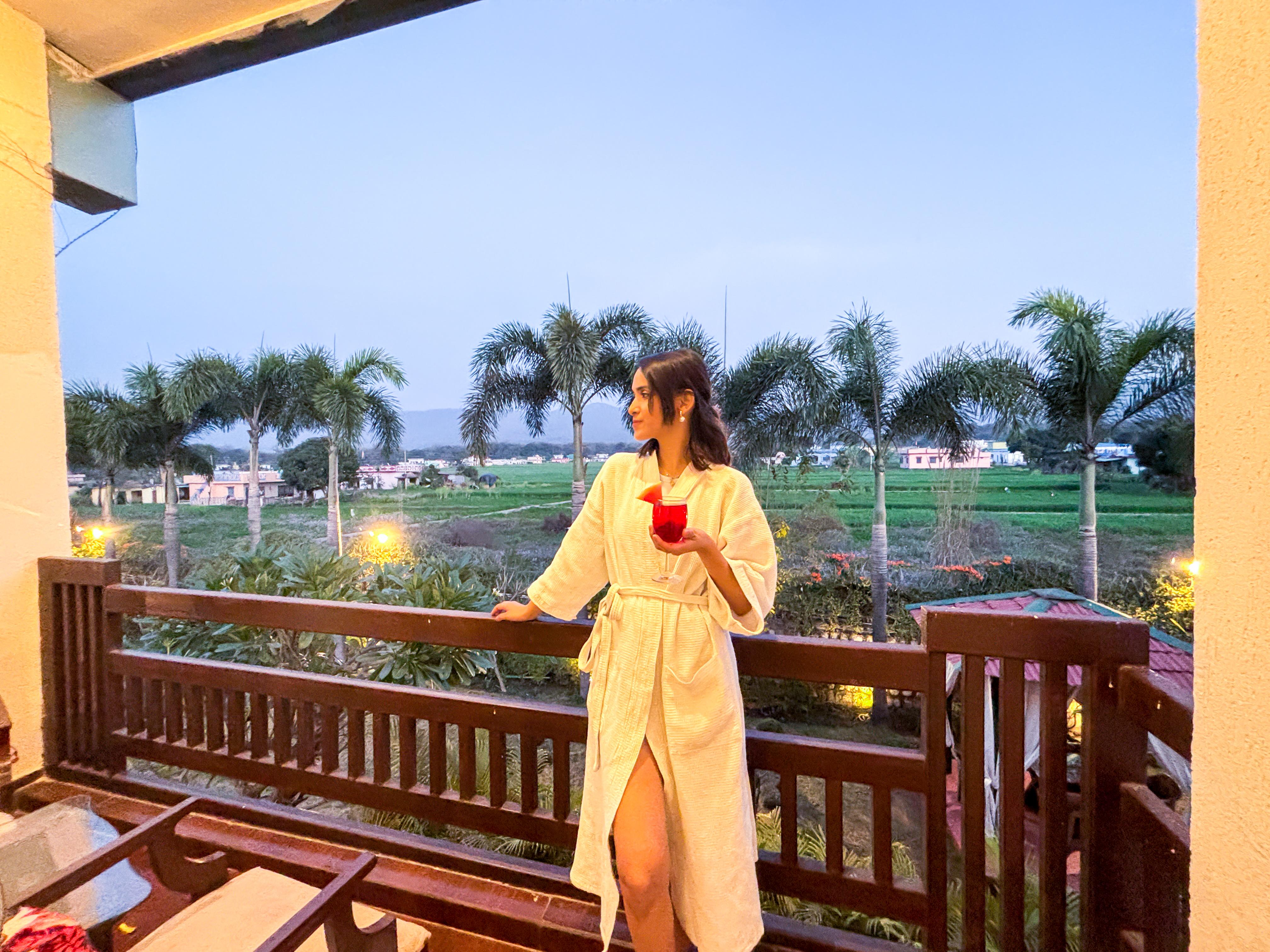 The Neeraj River Forest Resort Wellness Center Views