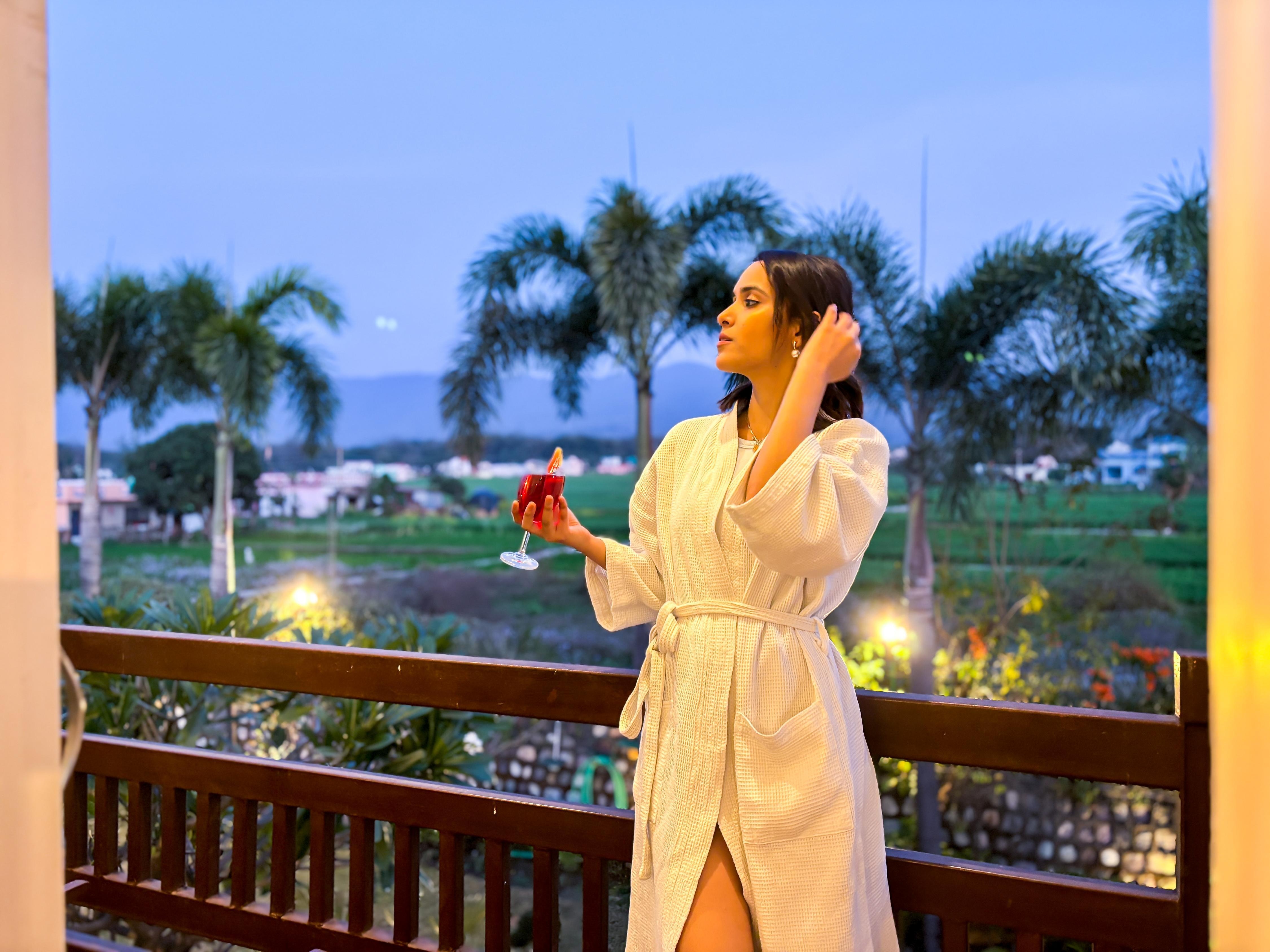 The Neeraj River Forest Resort Wellness Center Views