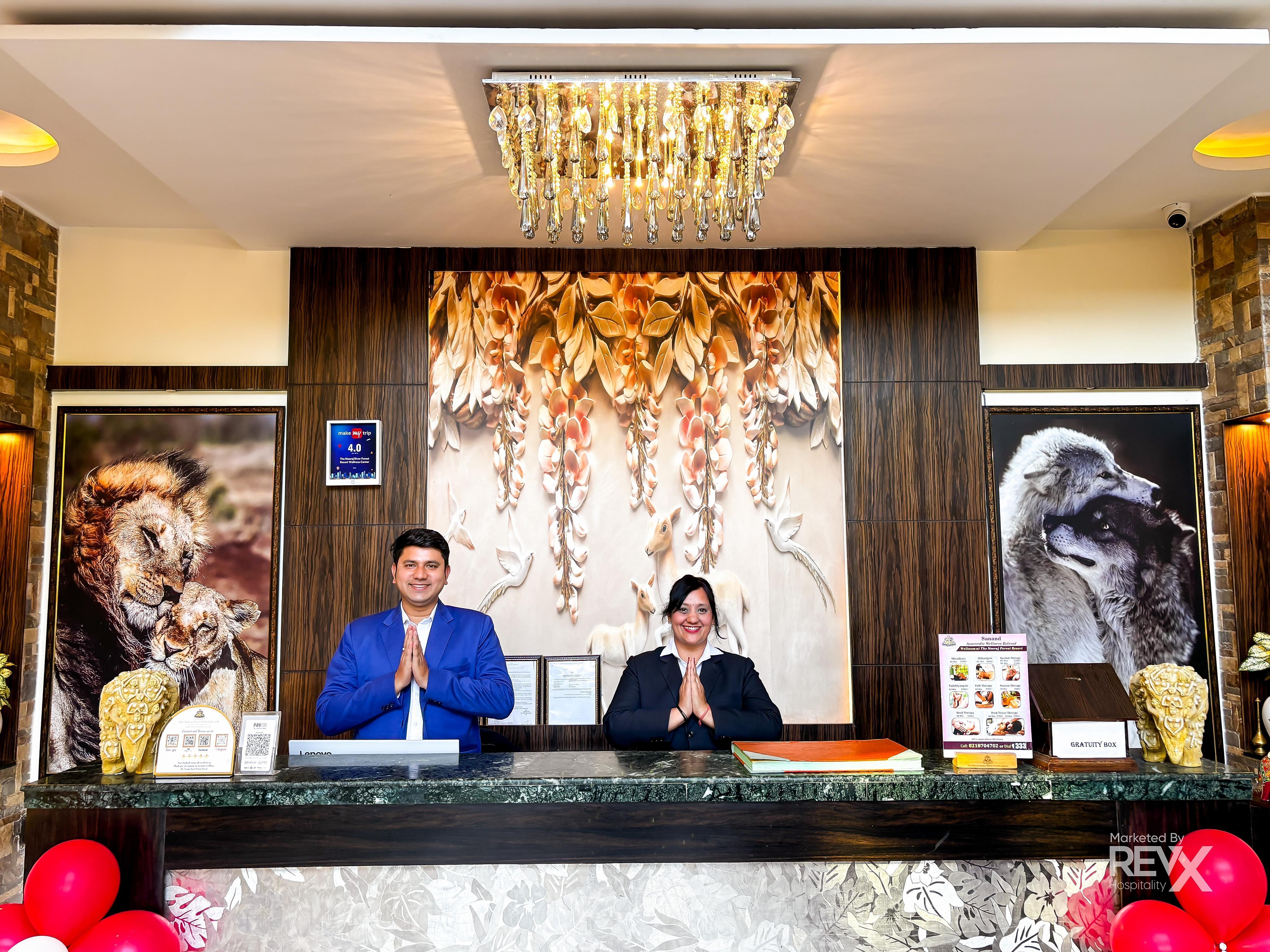 The Neeraj River Forest Resort Wellness Center Reception