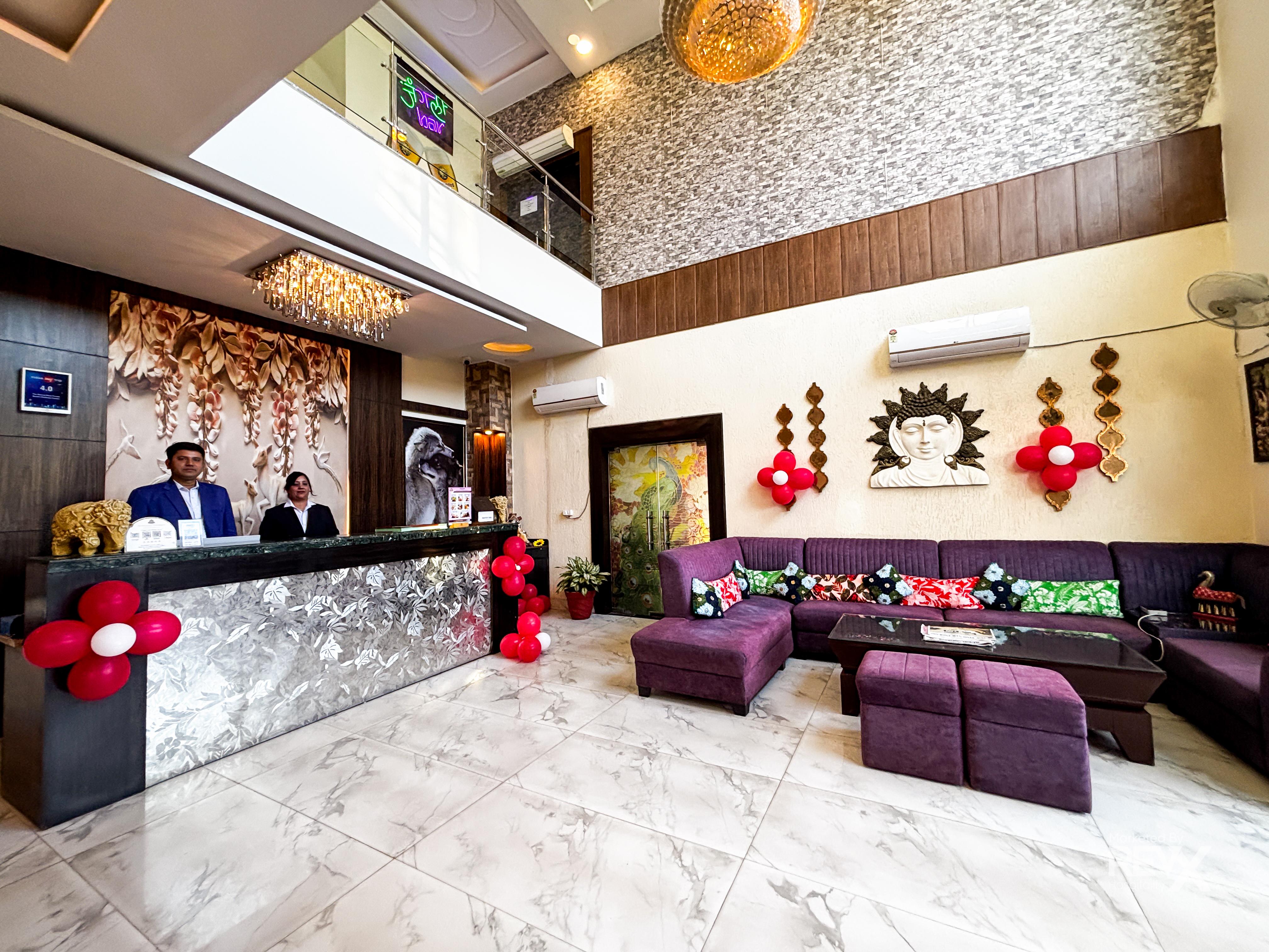 The Neeraj River Forest Resort Wellness Center Reception