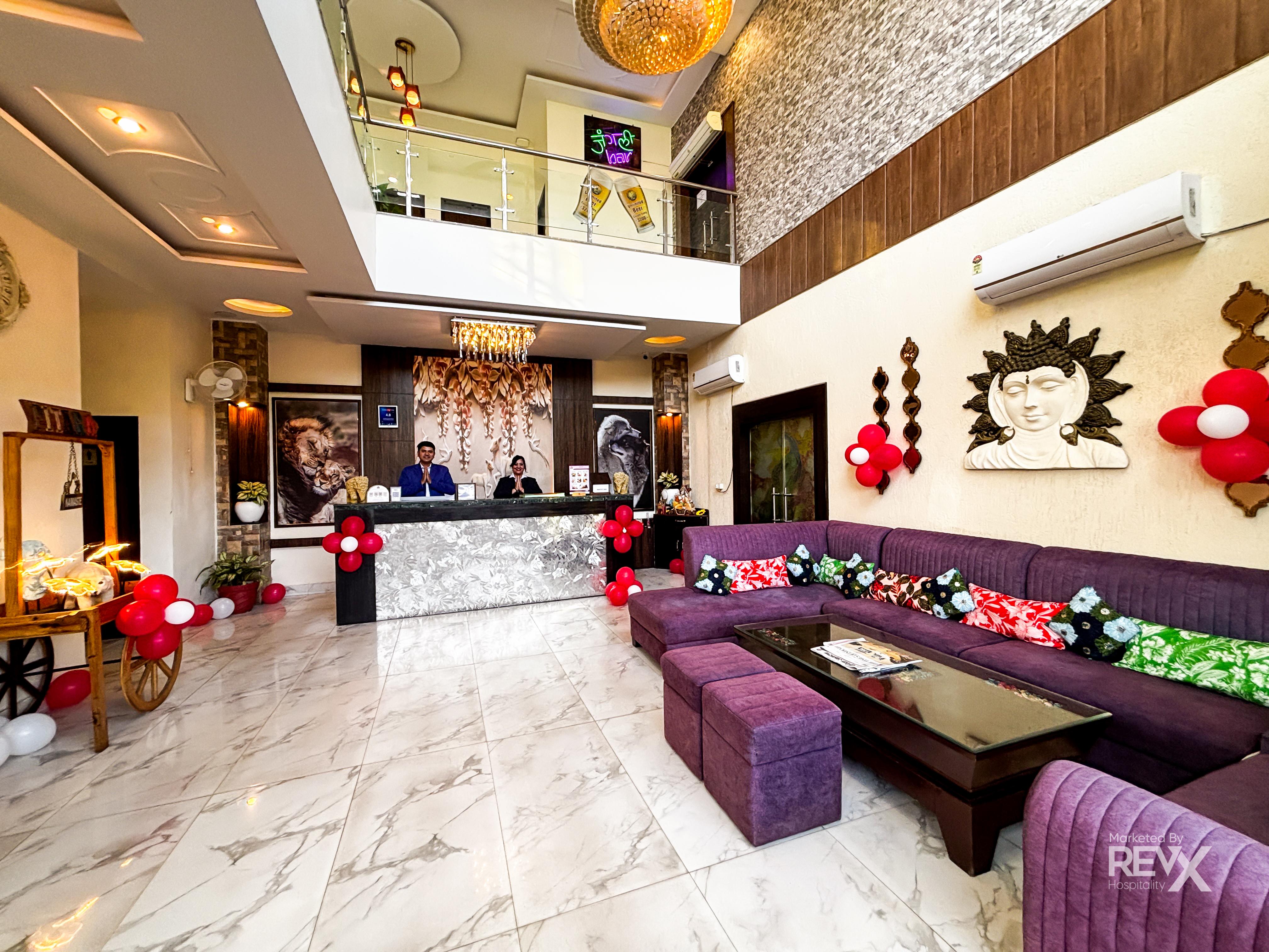 The Neeraj River Forest Resort Wellness Center Reception