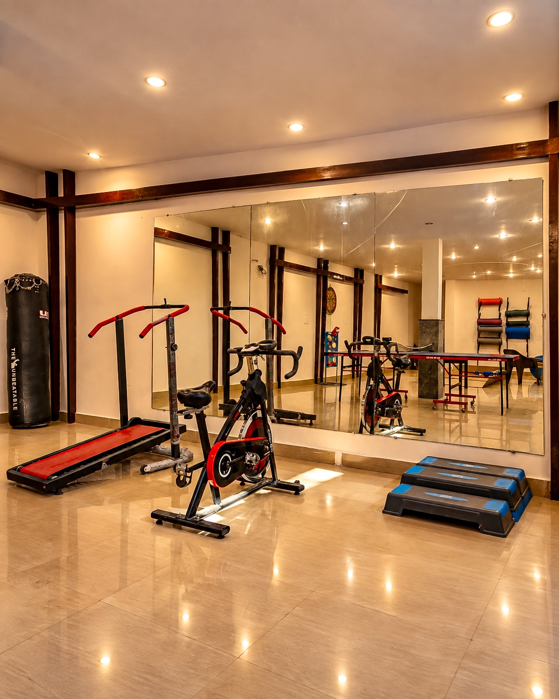 The Neeraj River Forest Resort Wellness Center Gym