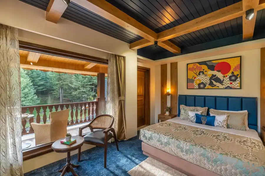 Timber @ Swiss Chalet - Riverside, Tangmarg, Gulmarg