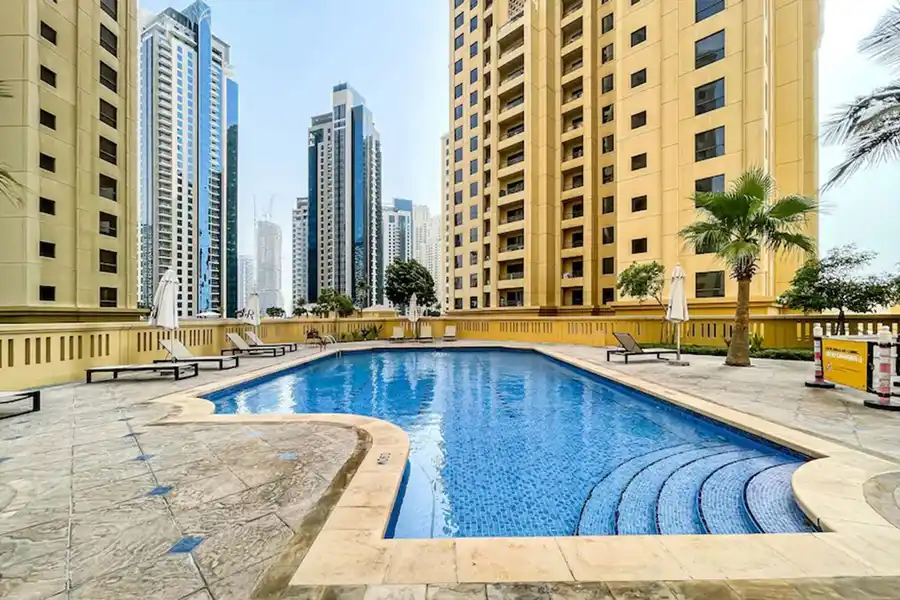 Upgraded 1B with Beach Access and Ain Dubai Views, Dubai
