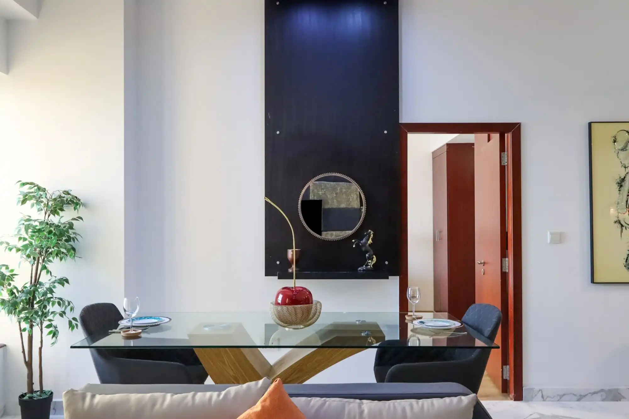 Upgraded 1B with Beach Access and Ain Dubai Views, Dubai