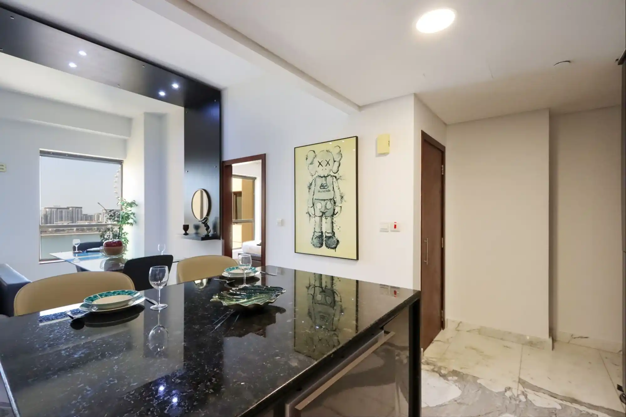 Upgraded 1B with Beach Access and Ain Dubai Views, Dubai