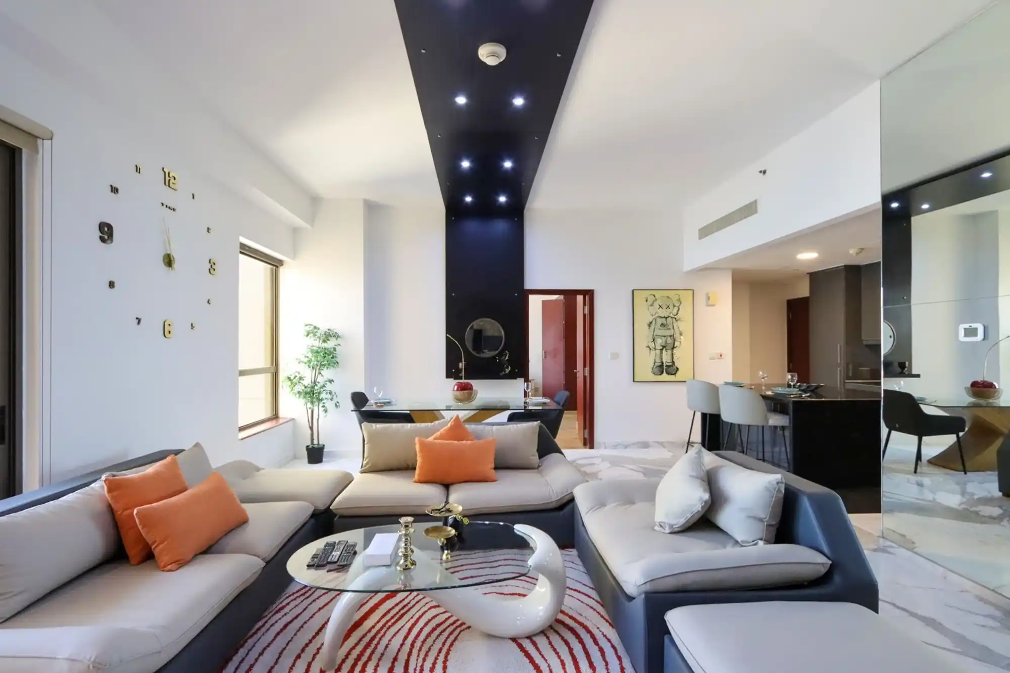Upgraded 1B with Beach Access and Ain Dubai Views, Dubai
