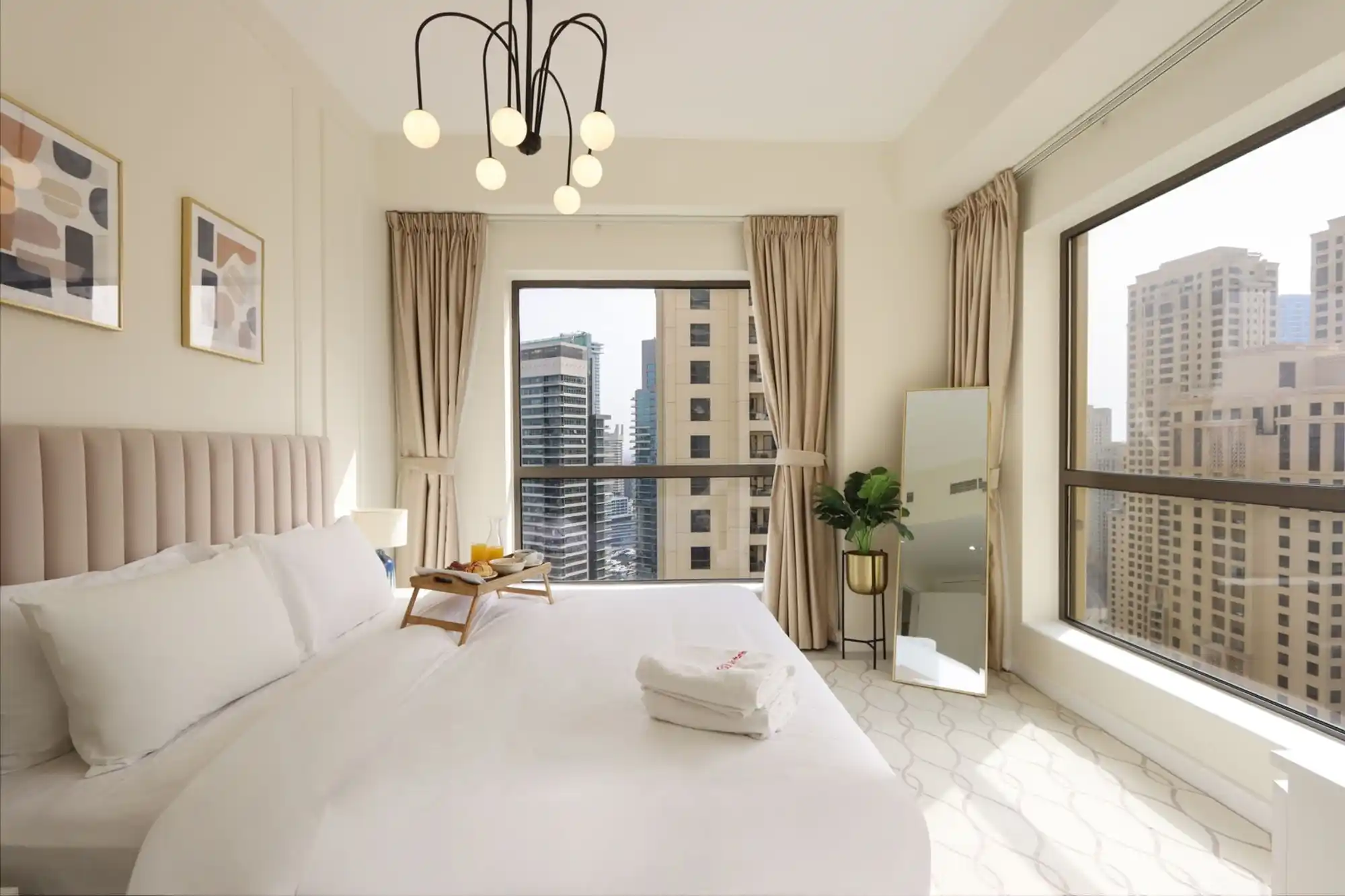 Upgraded 1BHK with Stunning Marina Views, Dubai