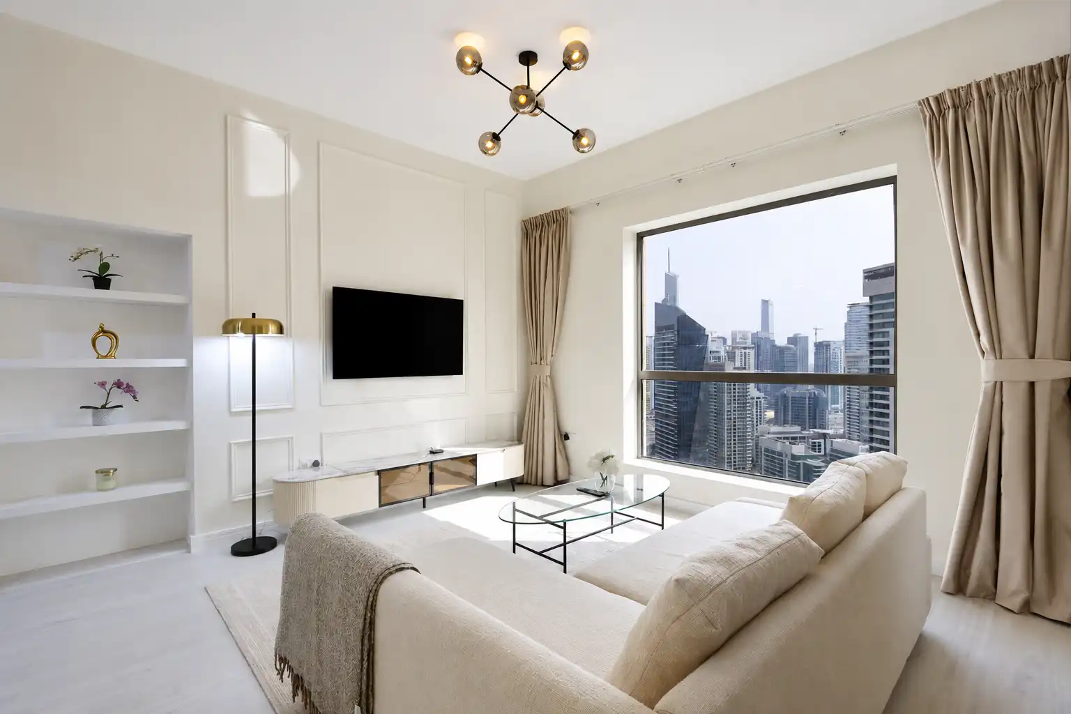 Upgraded 1BHK with Stunning Marina Views, Dubai