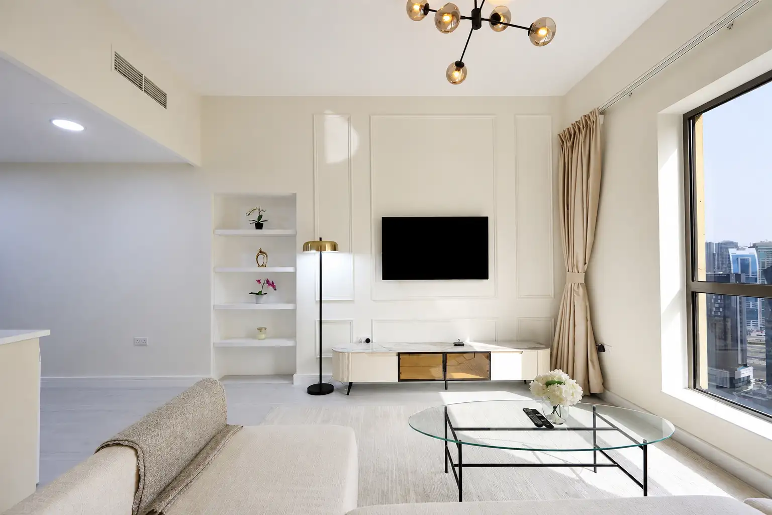 Upgraded 1BHK with Stunning Marina Views, Dubai