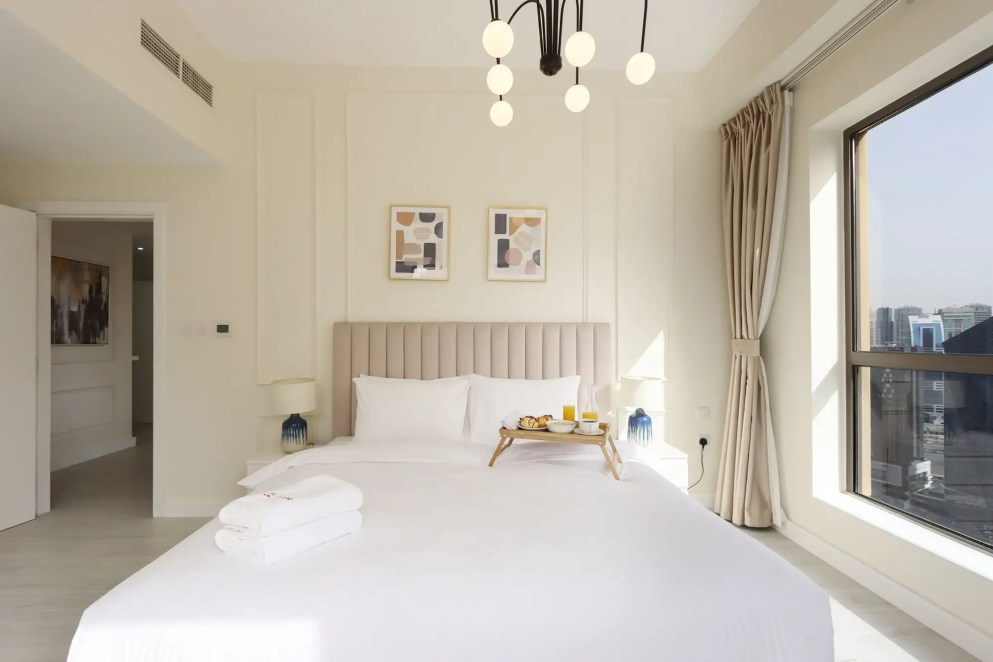 Upgraded 1BHK with Stunning Marina Views, Dubai