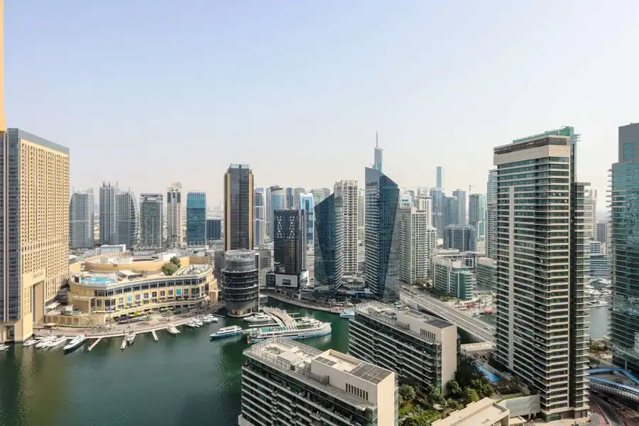 Upgraded 1BHK with Stunning Marina Views, Dubai