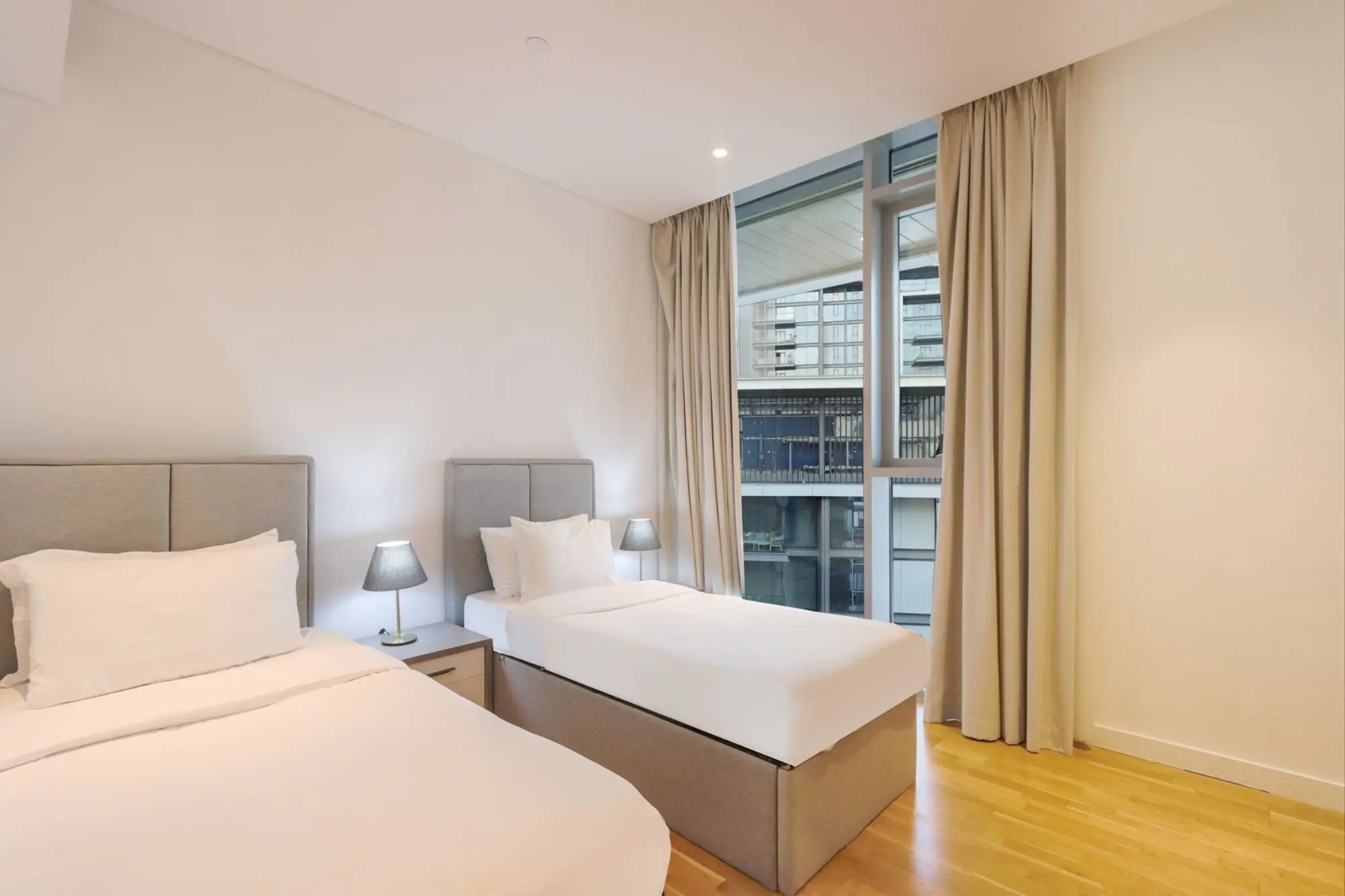 Upgraded 2BR + Maid's Room with Sea View, Dubai