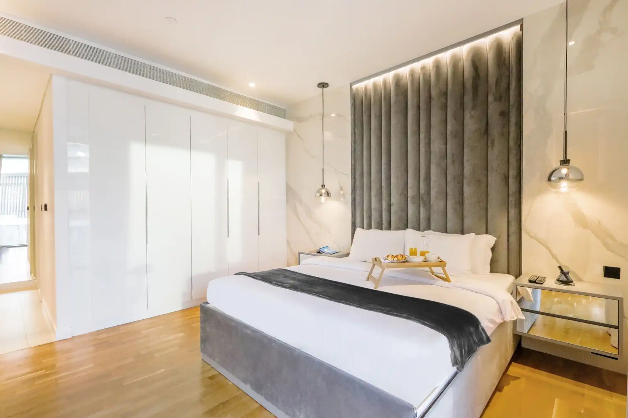 Upgraded 2BR + Maid's Room with Sea View, Dubai