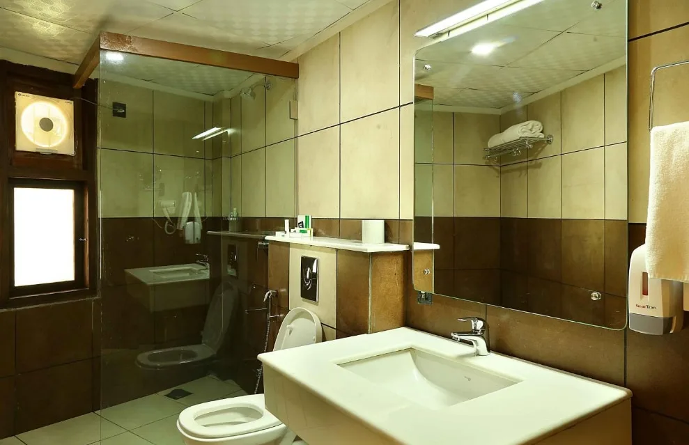 Vythiri Village Bathroom