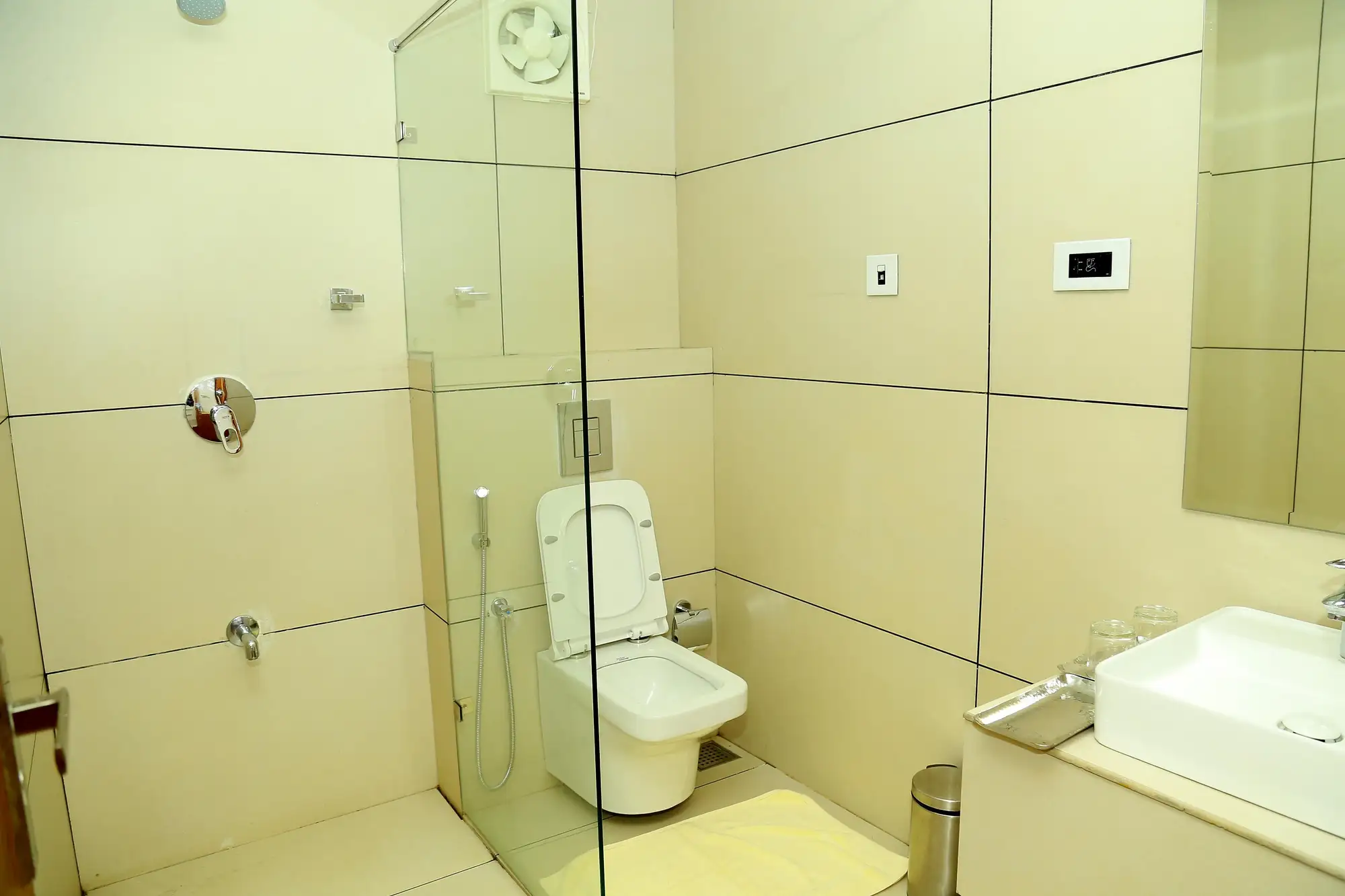 Vythiri Village Bathroom